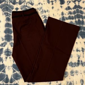 Flared dress pants